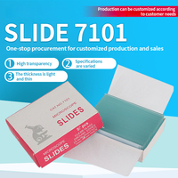 CAT.NO.7101 Microscope Slides Essential Laboratory Flasks for Optimal Visualization