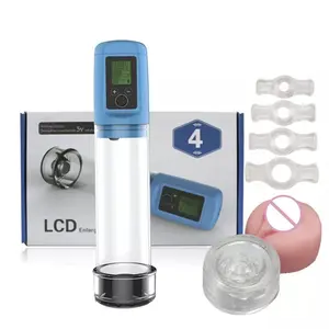 Electric Male Penis Enlarger Vacuum Pump Penis Pump Rechargeable Male Men Penis Enlarger ED Treatment Enlargement Enhancer