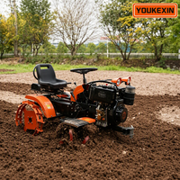 Traktor Pengolah Tanah YKX Heavy Duty Diesel 4 Roda untuk Pertanian di Daerah Pegunungan
