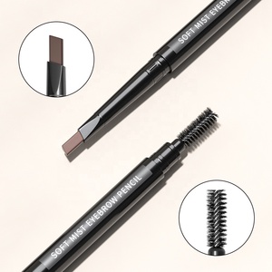 0.5mm Triangle automatique haute pigmenté imperméable à l'eau longue durée végétalien anti-transpiration marque privée Logo personnalisé <span class=keywords><strong>crayon</strong></span> à sourcils - Product Image 3