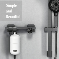 Filtre de douche élégant pour salle de bain, purificateur d'eau de douche à cartouche remplaçable, filtre de douche aromatique à la vitamine C pour la maison et l'hôtel