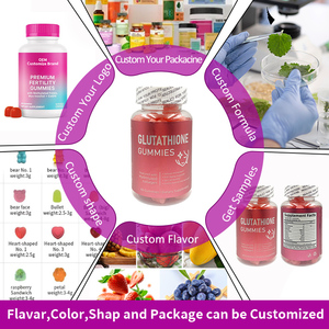 Label pribadi kapsul Glutathione Collagen l-glutathione Gummies Glutathione Gummies pencerah kulit - Product Image 6