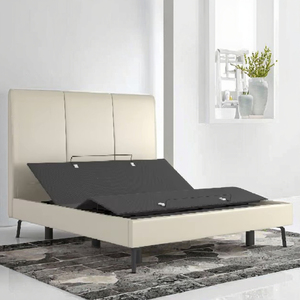 Lit moderne réglable à quatre moteurs durable avec rangement, design pliable pour une utilisation en chambre à coucher, meubles de haute qualité - Product Image 2
