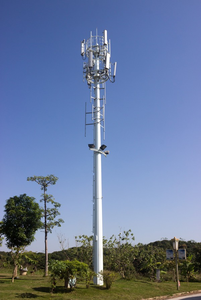 Hot Galvani zing Single Tube Mobile Signal Booster Stahlturm Kommunikation ausrüstung - Product Image 3