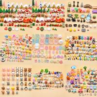 Figurines en résine 3D mini champignons, succulentes et cactus, mini plantes en pot pour jardin botanique miniature, pour loisirs créatifs DIY (pâte à modeler et slime), vente en gros