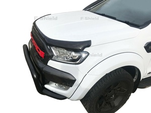 Pour Ford Ranger T6 <span class=keywords><strong>T7</strong></span> 2016-2019 20 Protection de capot / déflecteur de pierres en noir - Product Image 6