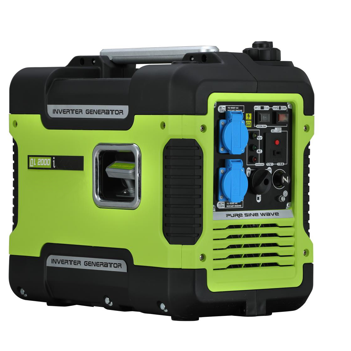 Кемпинг партнер 2kw открытый бензиновый генератор портативный бесшумный домашний генератор