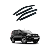 Pare-soleil de fenêtre et de porte noir pour Nissan Xtrail 2008-2013, accessoires, pare-pluie, déflecteur de vent