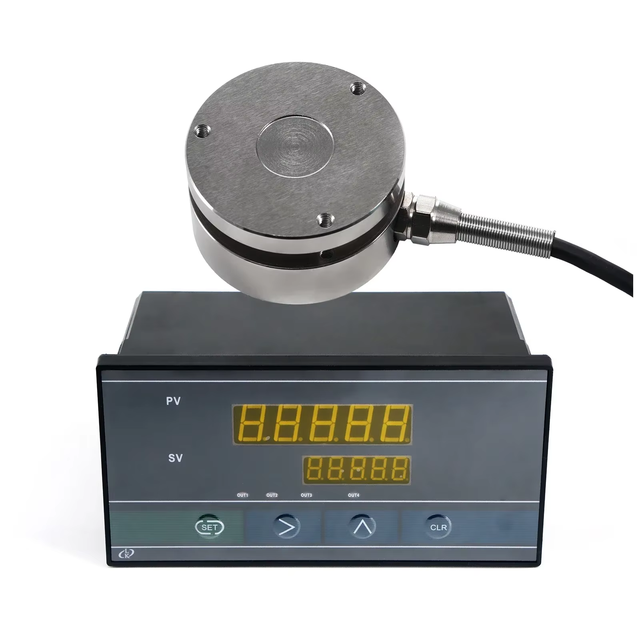 Digital Load Cell Sensor with Indicator Display Compression Force Weighing Scale 10KG-5000KG Digital Force Gauge Stand China