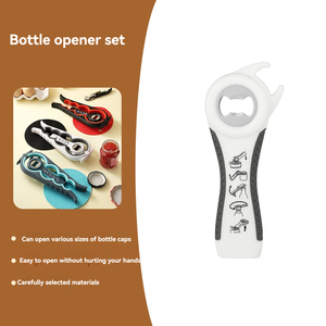 Apriscatole in plastica in acciaio inossidabile per anziani malati di artrite piccolo strumento da cucina a mano per stringere barattoli - Product Image 4