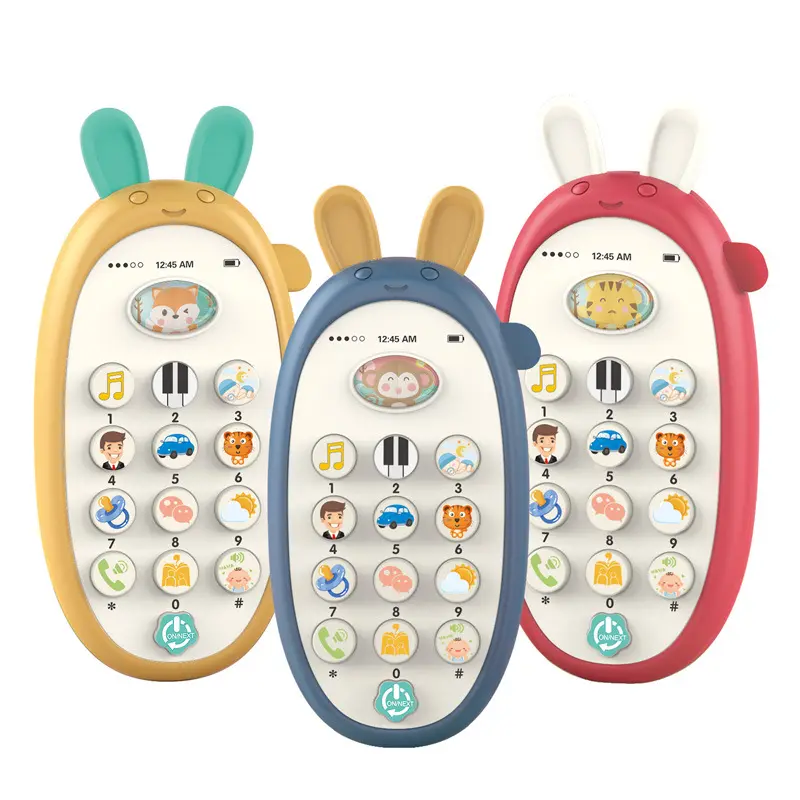 Mobiles éducatifs sensoriels pour bébé avec musique et son pour bébé et tout-petits jouet