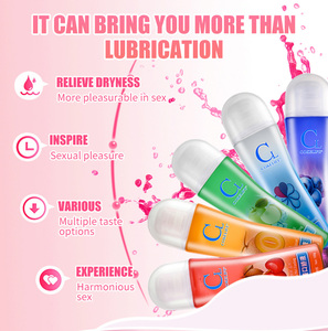 Lubrifiant sexuel comestible CokeLife 100g, gel lubrifiant aux fruits, lubrifiant oral pour sexe oral, huile lubrifiante pour fellation, lubrifiant à base d'eau pour <span class=keywords><strong>couple</strong></span> - Product Image 3