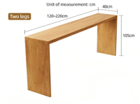 Comptoir de présentation personnalisé pour café, dimensions sur mesure 50*54*72, pour aménagement et décoration intérieure clé en main