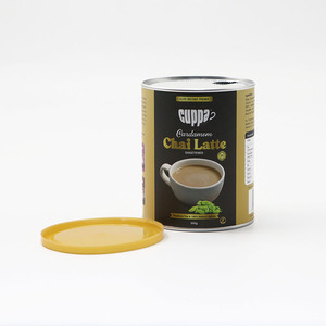 Envases de Papel Cilíndricos Herméticos Personalizados al por Mayor, Caja de Papel Cilíndrica <span class=keywords><strong>para</strong></span> Alimentos con Tapa de Plástico o Metal - Product Image 2