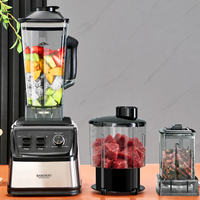 Smoothiebeker Mengbeker Smoothiekom Graanbeker Fruitperscontainer 2L Commerciële blender