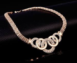 Ensemble de <span class=keywords><strong>bijoux</strong></span> indiens bon marché, <span class=keywords><strong>bijoux</strong></span> de haute qualité en cz, en or 18k, nouvelle collection 2020 - Product Image 4