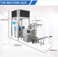 Machine automatique de sachet de thé intérieur et extérieur de sachet de thé de fil de cône de Triconal