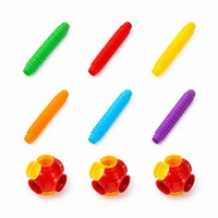 Connecteurs multi-angles flexibles pour tubes - Blocs de construction en plastique durables pour ensemble de construction créatif et jeu imaginatif