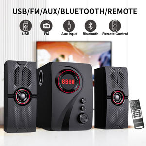 Coomaer, haut-parleur multimédia professionnel 2.1CH avec subwoofer de 4 pouces, avec USB/SD, vente chaude - Product Image 5