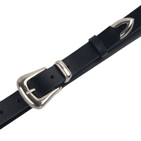 Ceinture en cuir véritable pour femme, en peau de vache, avec boucle ardillon, pour occasions formelles, décontractées ou professionnelles, vente en gros