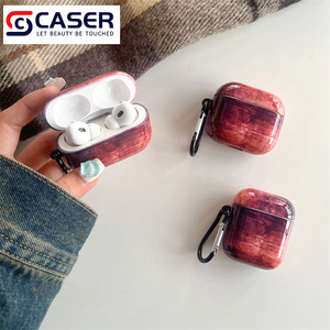 Advanced Sense Retro Belt Hanging Clip Auricular inalámbrico Shell Red Blooming <span class=keywords><strong>R</strong></span> para <span class=keywords><strong>Airpods</strong></span> Pro 1 2 3 Pro2 Accesorio - Product Image 2