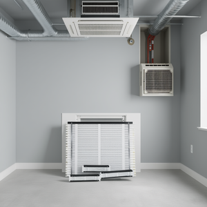 Filtre à air plissé électrostatique pour fournaise HVAC 20 x 25 x 4 Merv 13 pour une meilleure qualité d'air - Product Image 2