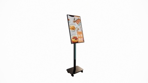 Bigbull 32 pouces lcd mobile interactif 4K annonces Android avec totem intérieur led avec support de support pour restaurant <span class=keywords><strong>liste</strong></span> de prix - Product Image 3