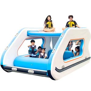 <span class=keywords><strong>Retiro</strong></span> Flotante para Familiares y Amigos: Casa Flotante Inflable de 4.5M Más Vendida en 2026, Plegable con Batería de Litio - Product Image 2