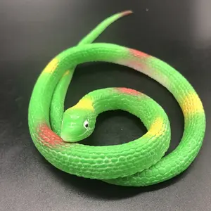 Serpiente de goma falsa de plástico de simulación TPR, venta al por mayor