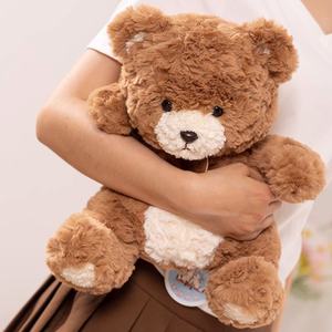 Peluches Personalizados al por Mayor, Suaves y Cómodos, con Peso, Lindos Osos de Peluche, Relleno de Algodón PP, Forro de Malla, Estilo <span class=keywords><strong>Kawaii</strong></span> - Product Image 2