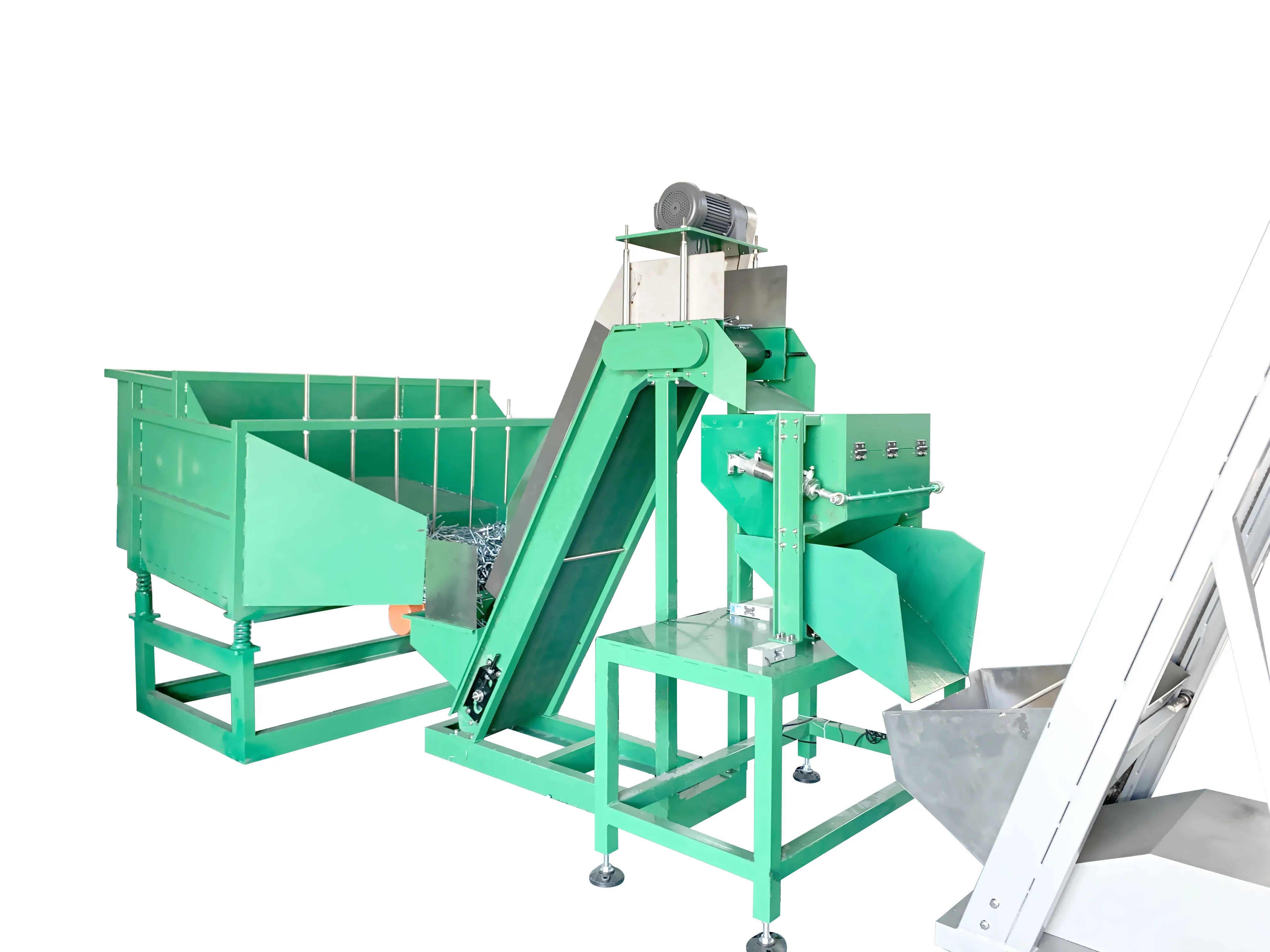 Bulk wire nail packing machine in carton automatic ordering and sealing box