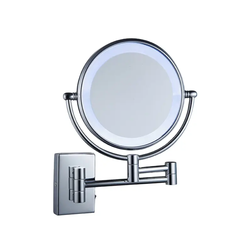1003 Makeup Mirror Bedroom magnifying Bathroom Hotel Wall Makeup Hollywood Led Bathroom Mirror with Light CE Rohs