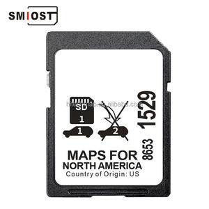 SMIOST <span class=keywords><strong>Car</strong></span> per 16GB mappa di navigazione GPS Nav Sat CID Card SD GMC Multimedia Acadia 2016 terreno 2020 1529 USA - Product Image 1
