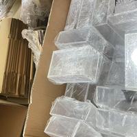 Présentoirs en acrylique transparent, lot de 6, pour Booster 151, Boîte de collection, Boîte magnétique Prismatic Evolution, American