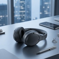 HAVIT H672BT ANC Auriculares Inalámbricos con Cancelación Activa de Ruido Híbrida de Alta Calidad, Auriculares Over-ear con Graves Profundos