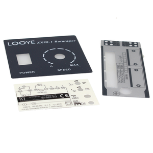 Low Price Keypad Overlay Membrane <strong>Switches</strong> <strong>Control</strong> Panel Stickers Custom Graphic PC Overlay Label Sticker - Product Image 1