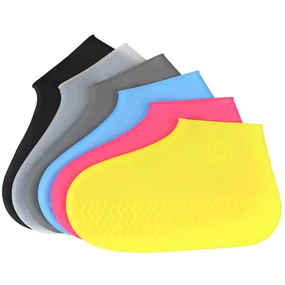 AmaTop Vente Meilleure Qualité Protège-chaussures Réutilisables Unisexe Imperméable Antidérapant Résistant à la Pluie Couvre-chaussures en Silicone
