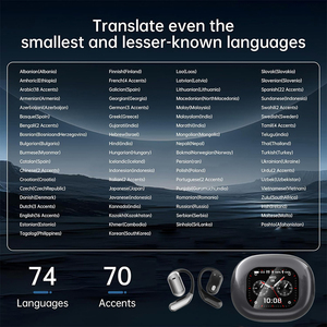 Auriculares Inalámbricos con Traductor de Idiomas por IA, 144 Idiomas en Línea, Traducción en Tiempo Real, Auriculares Inalámbricos para Viajes, Nuevo 2026 - Product Image 6