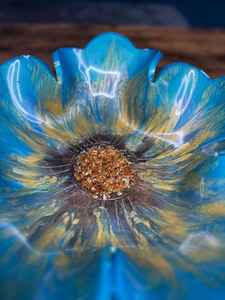 Tazón de Resina Colorido Hecho a Mano, Porta Joyas, Arte en Epoxi, Plato Decorativo para Baratijas, Plato de Servir Moderno, Decoración Única para el Hogar, Regalo - Product Image 4