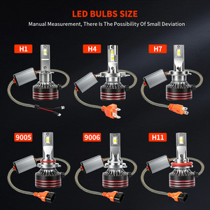 Vendita all'Ingrosso di Lampadine LED per Fari Auto M8 PRO <span class=keywords><strong>Max</strong></span> H11, Fari LED Auto H11 con Canbus - Product Image 6