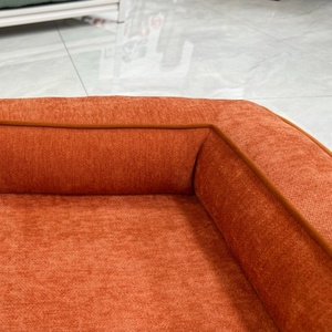 โซฟาสัตว์เลี้ยง Etrip Pet Luxury นุ่มสบายเป็นพิเศษ สำหรับสุนัขและแมว สีกากี พร้อมฟังก์ชั่นรองรับกระดูก - Product Image 5