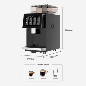 Máquina de Espresso Comercial Inteligente de Venta al por Mayor de Fábrica, Solución de Café a Gran Escala, Máquina de Café Totalmente Automática - Product Image 1