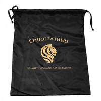 Pochette en satin imprimé sur mesure avec cordon de serrage, sac cadeau pour bijoux avec impression de logo