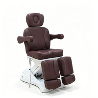 Table de massage professionnelle multi-usage inclinable électrique Craftsman pour studio de piercing, tatouage et cosmétiques