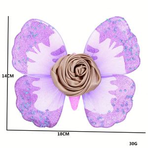 Bebé niñas Hada elfo princesa alas de Ángel niños Halloween fiesta Cosplay disfraces alas de mariposa - Product Image 2