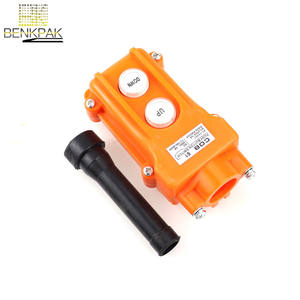 Saklar Tombol Tekan Kontrol Crane COB61 IP67 Tahan Air 1NO Saklar Hoist Elektronik Plastik - Product Image 3