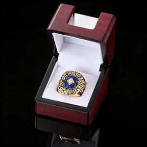 Anillo <span class=keywords><strong>de</strong></span> Aleación del Campeonato <span class=keywords><strong>de</strong></span> <span class=keywords><strong>la</strong></span> Liga Mayor <span class=keywords><strong>de</strong></span> Béisbol <span class=keywords><strong>de</strong></span> los Milwaukee Warriors <span class=keywords><strong>de</strong></span> 1982, Chapado en Plata 925, Regalo Hip Rock - Product Image 6