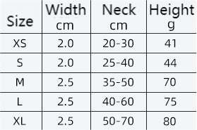 Nuovo Collare di Lusso per Cani e Gatti in Puro Lino Traspirante e Confortevole, Multi-misura, per Addestramento e Uso Esterno - Product Image 6