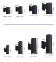 Promotion : Applique murale LED à tête simple ou double, étanche IP65, pour éclairage extérieur domestique