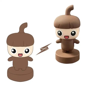 Venta al por mayor de figuras de acción de resina de PVC forro de muñeca de plástico adhesivo suave juguete de vinilo 3D diseño de silicona juguetes de dibujos animados - Product Image 1